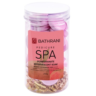 250g jar of fizzy soaking bath fizz of foot skin care of stocks