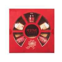 OEM Wholesale Christmas Packaging Box Luxury Body And Care Romantic Spa Bath Gift Set In Paper Box Factory